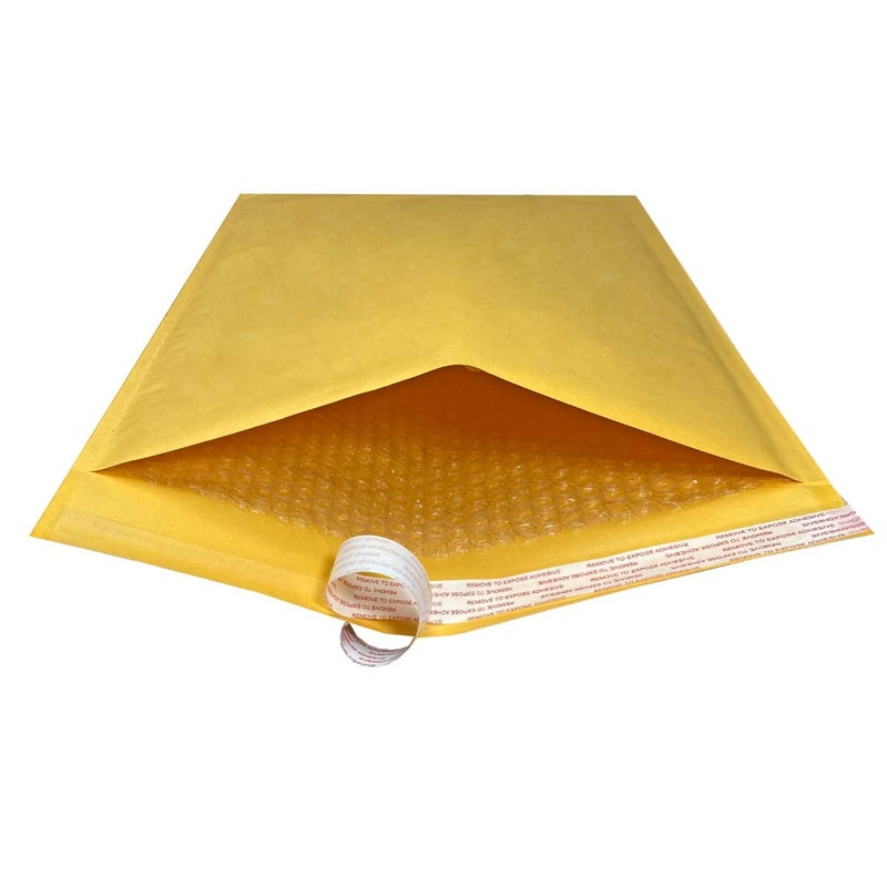 StarBoxes 50 Kraft Bubble Mailers 12.5x19" - #6 Self-Sealing Padded Envelopes Bags (KBM612519050) - Image 4